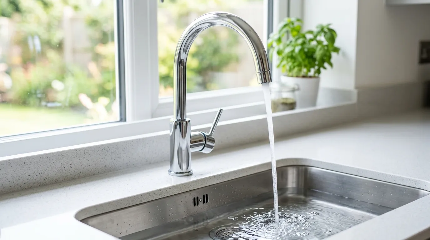 Local Plumbing Master Pros same day plumber fixing a faucet in Harbour Heights, FL